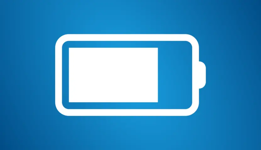 Battery icon showing RR4 charging and powering the Windsond S2 sonde.